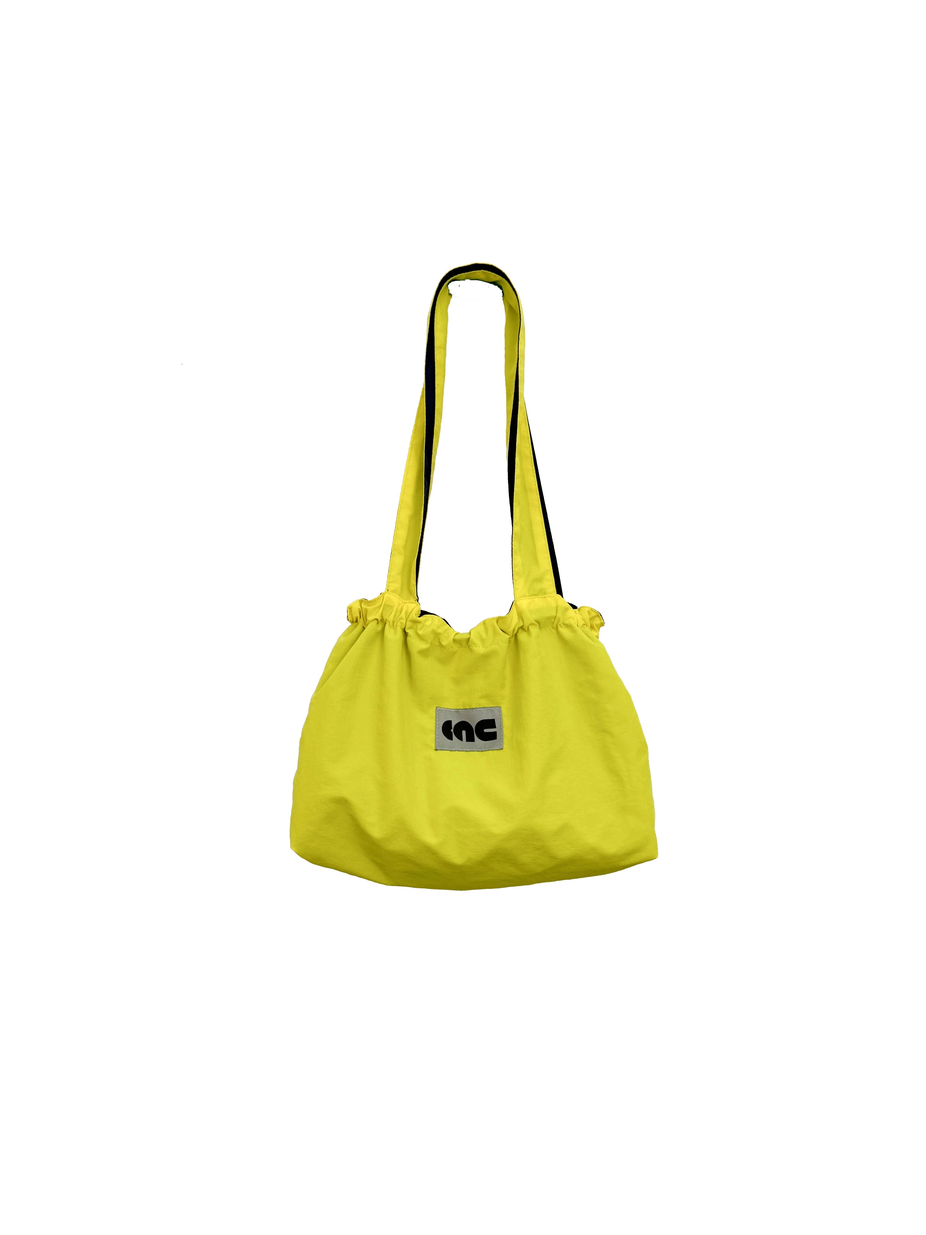 Reversible Nylon Mini Drawstring Bag