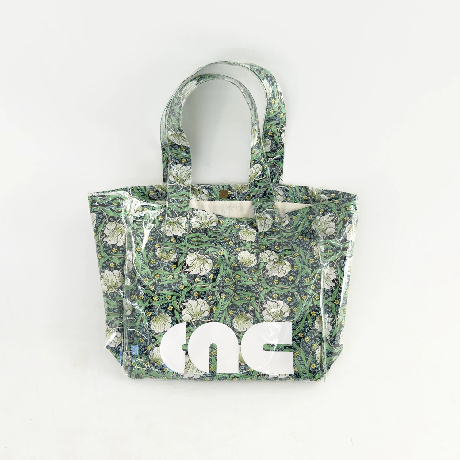 Large Clear Printed Tote