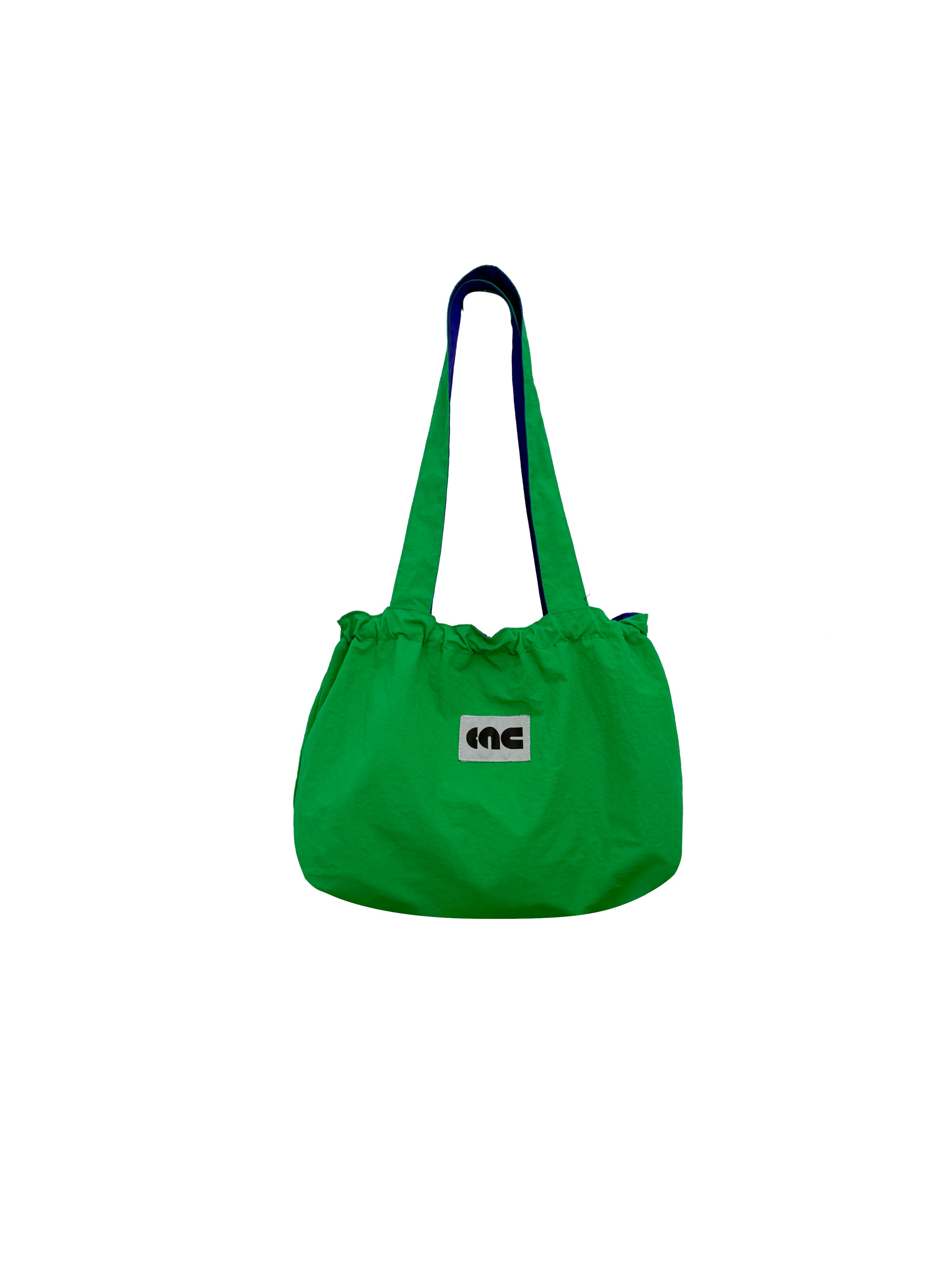 Reversible Nylon Mini Drawstring Bag