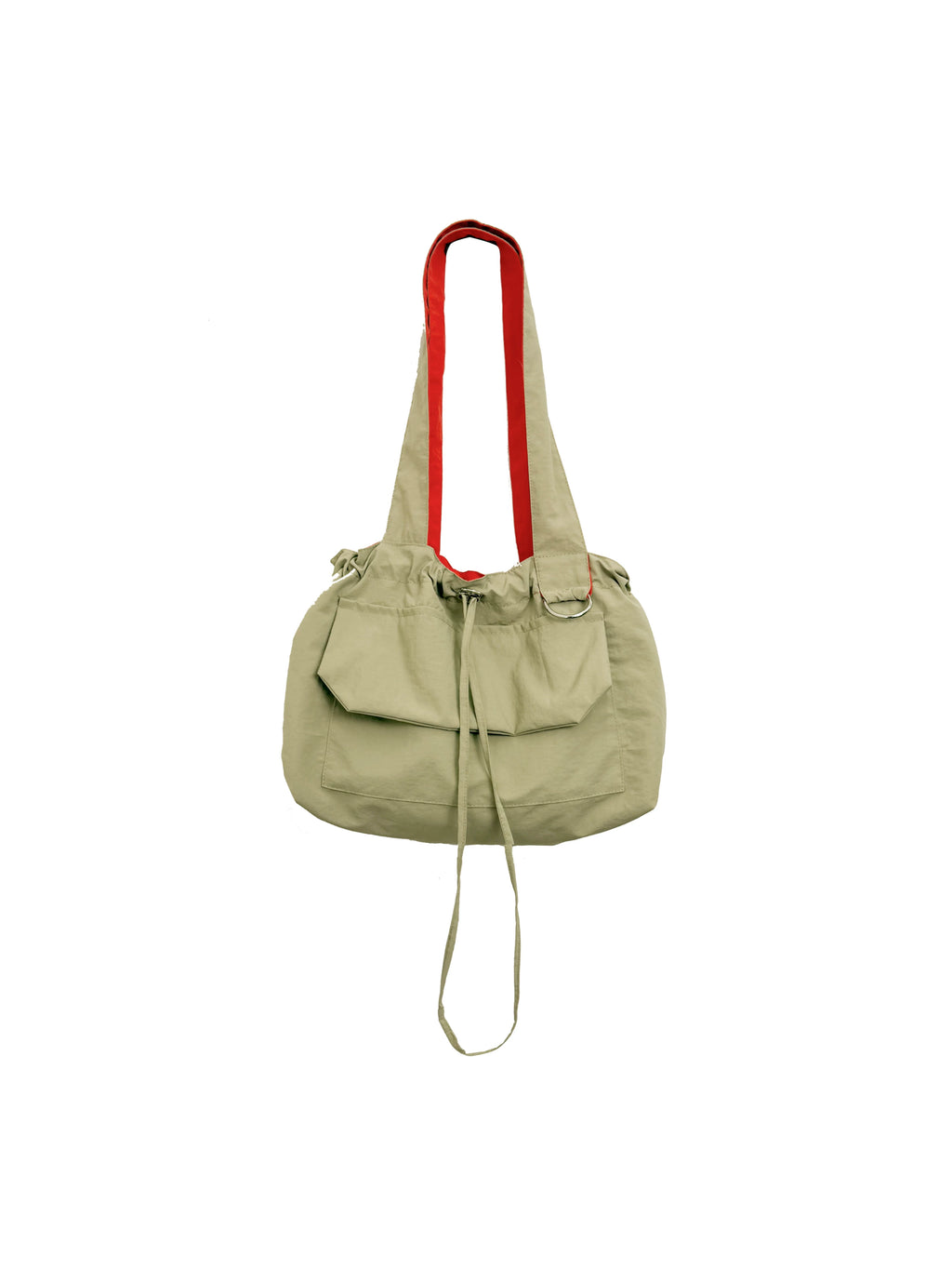 Reversible Nylon Mini Drawstring Bag