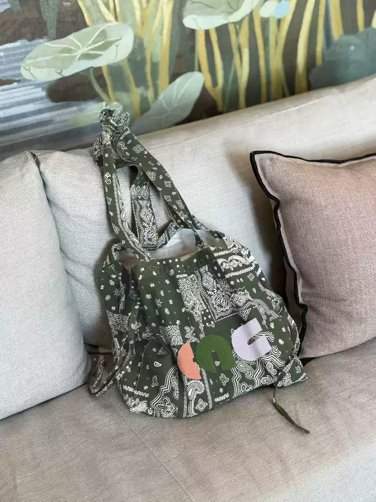 Persian Style Embroidered Tote