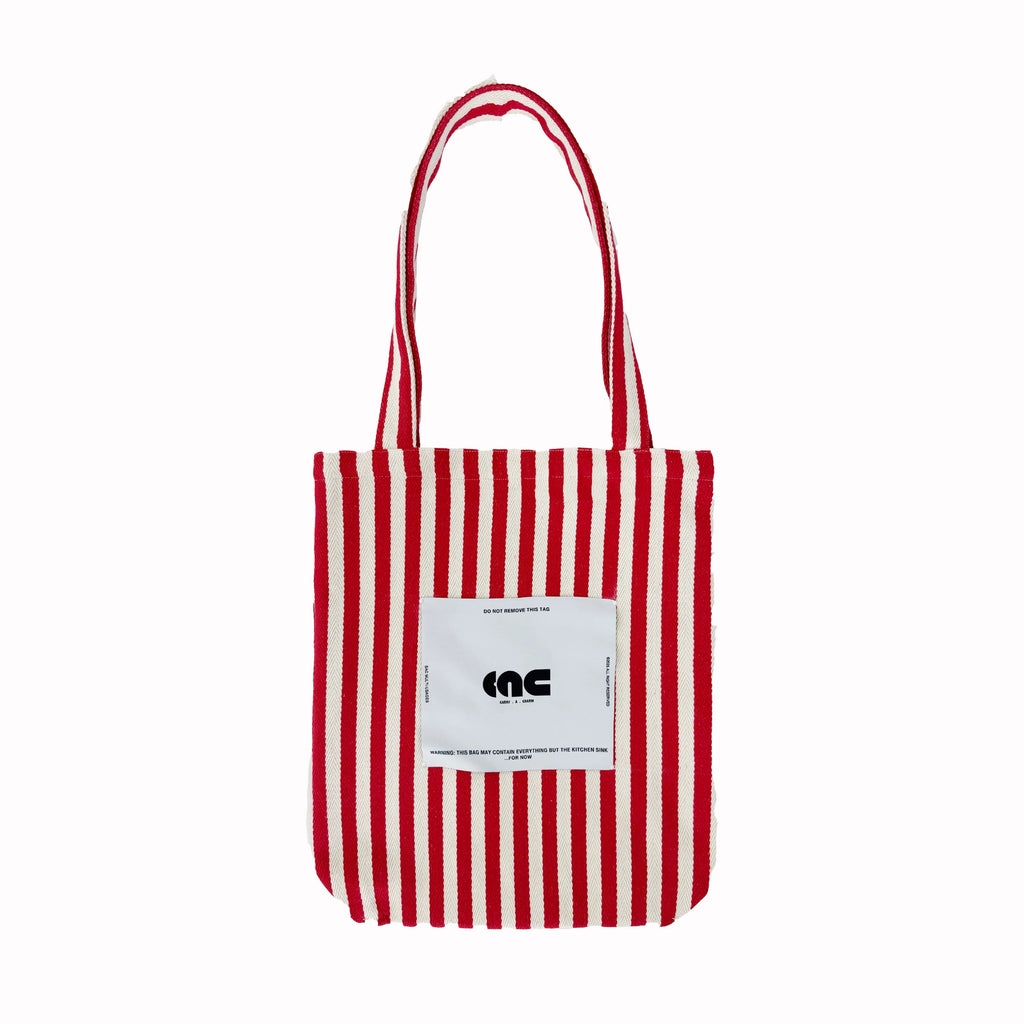 Red Stripe Tote