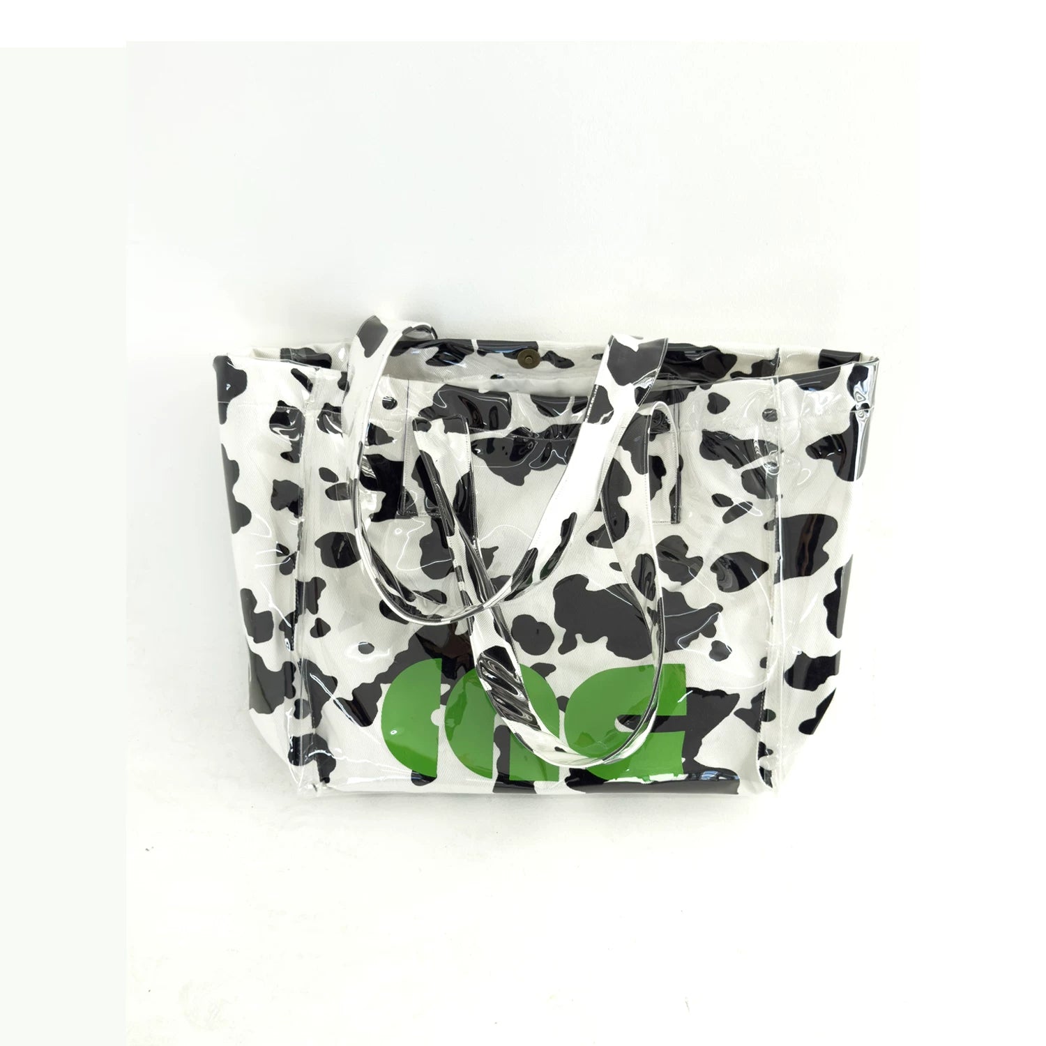 Large Clear Printed Tote