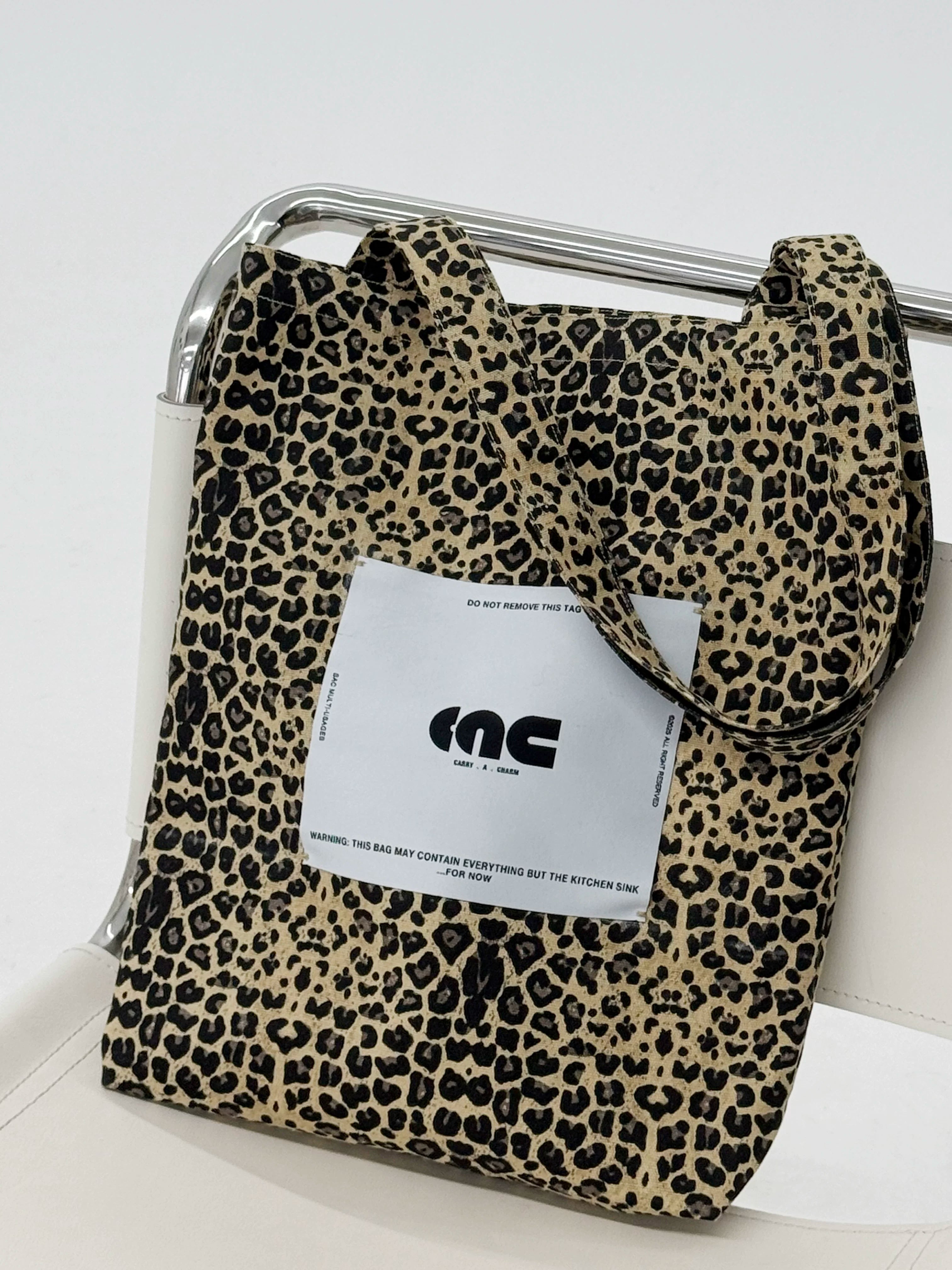 Leopard Print Tote